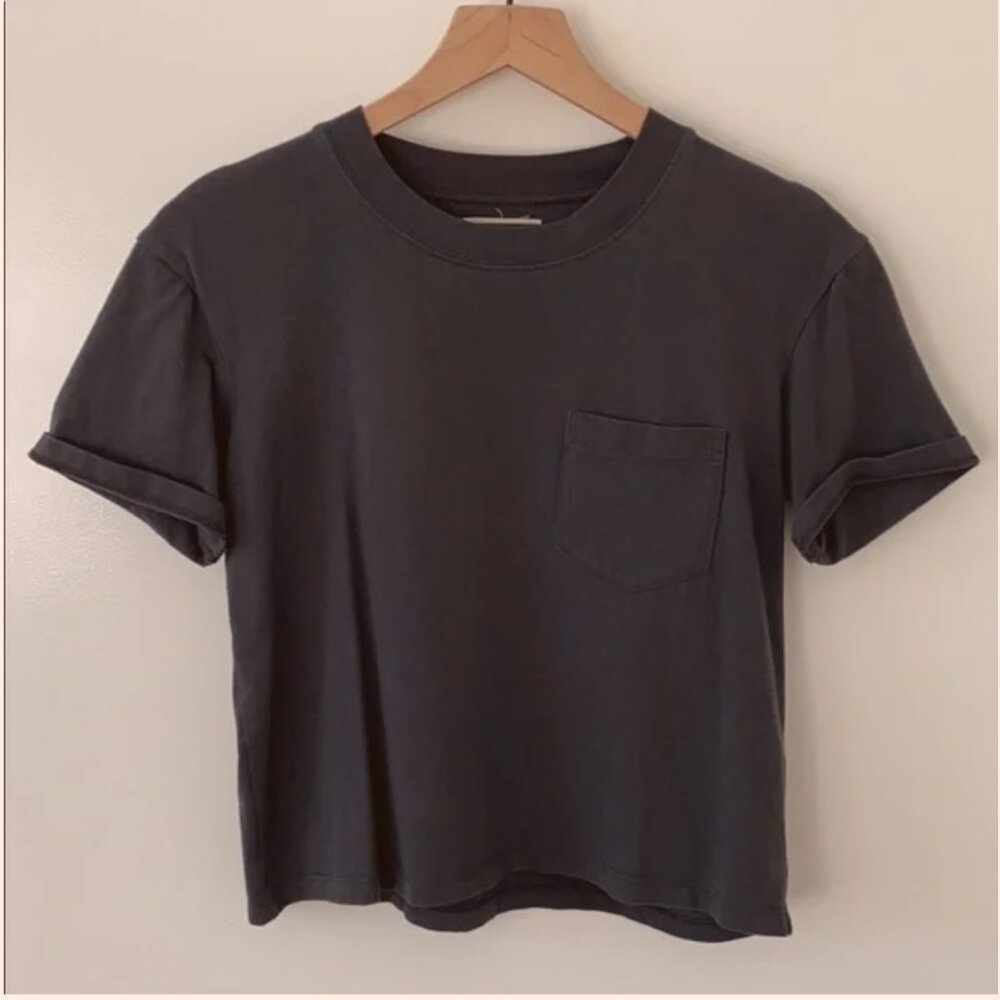 Madewell Vintage Crop Tee, Size XXS
